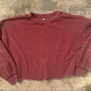 Free People Movement cropped sweatshirt - M